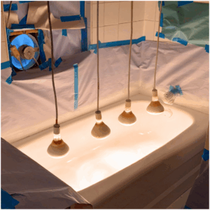 Re-émaillage des bains